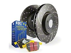EBC Brakes Stage 5 Yellowstuff Brake Rotor and Pad Kit; Front (15-21 GT w/ Performance Pack)