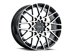Vision Wheel 474 Recoil Gloss Black Machined Wheel; 20x8.5 (15-21 GT, EcoBoost, V6)