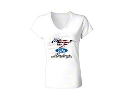 Women's Mustang T-Shirt American Stang