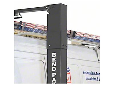 BendPak Asymmetric Clearfloor Two-Post Lift with Standard Arms; 10,000 lb. Capacity