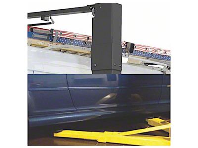BendPak Clearfloor Two-Post Lift with Low-Profile Arms; 10,000 lb. Capacity