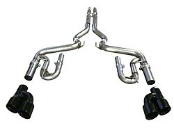 Solo Performance Street Race Cat-Back Exhaust with Black Tips (18-22 GT Fastback w/o Active Exhaust)