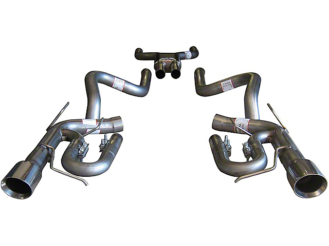 Solo Performance Street Race Cat-Back Exhaust with Polished Tips (11-14 Mustang GT)