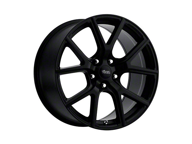 Voxx Lumi Matte Black Wheel; Rear Only; 20x10 (05-09 Mustang)