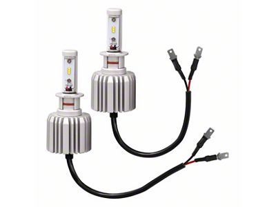Single Beam LED Fog Light Bulbs; H3 (97-06 Jeep Wrangler TJ)