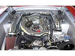 Procharger Carbureted/Aftermarket EFI High Output Supercharger Kit with P-1SC; Satin Finish (85-93 5.0L Mustang)