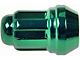 Green Acorn Nut Lock Set; 1/2-20 (87-18 Jeep Wrangler YJ, TJ & JK)