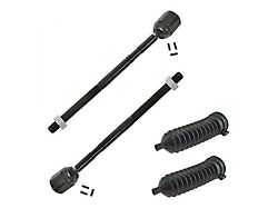 Front Inner Tie Rods with Pack and Pinion Bellows (84-93 Mustang)