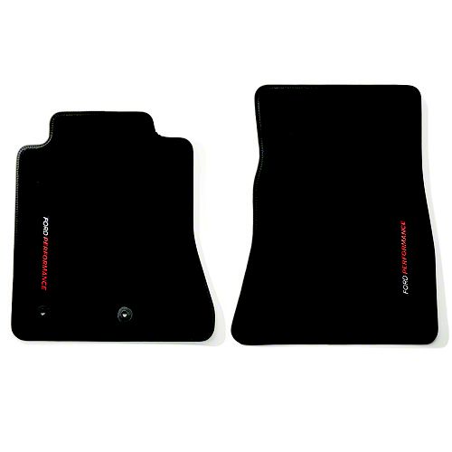 Ford Performance Mustang Premium Front Floor Mats; Black M13086M (15