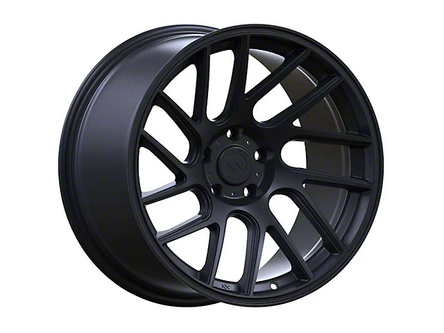 Anovia Wheels Elder Raven Satin Black 4-Wheel Kit; 19x9.5 (15-22 Mustang GT, EcoBoost, V6)