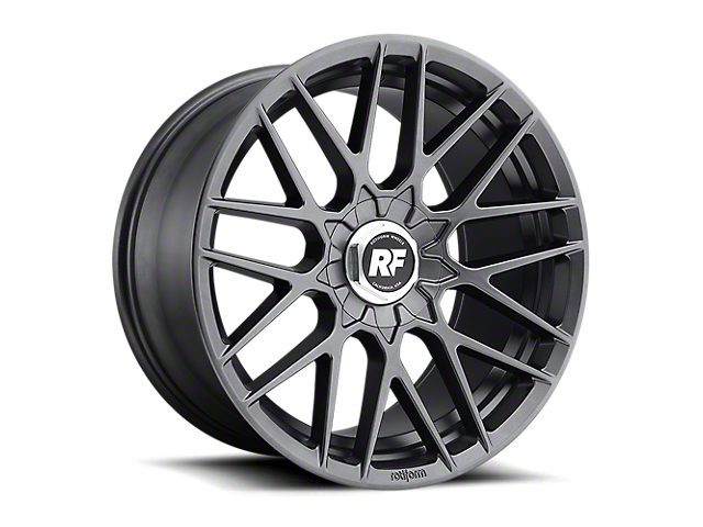 Rotiform RSE Matte Anthracite Wheel; 18x8.5 (05-09 Mustang GT, V6)