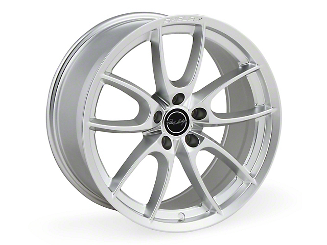 Shelby CS5 Chrome Powder Wheel; Rear Only; 19x11 (05-09 Mustang)