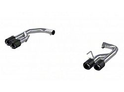MBRP Muffler-Delete Axle-Back Exhaust with Carbon Fiber Tips (18-22 Mustang GT w/o Active Exhaust)