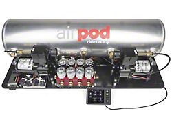 Ridetech RidePro E5 Air Ride Suspension Control System with High Flow Valves; 5-Galloon (Universal; Some Adaptation May Be Required)