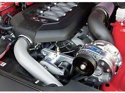 Procharger Stage II Intercooled Supercharger Tuner Kit with P-1SC-1; Satin Finish (11-14 Mustang GT)