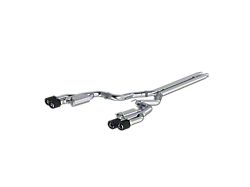 MBRP Pro Series Cat-Back Exhaust with Carbon Fiber Tips; Rear Version (18-22 Mustang GT Fastback w/o Active Exhaust)