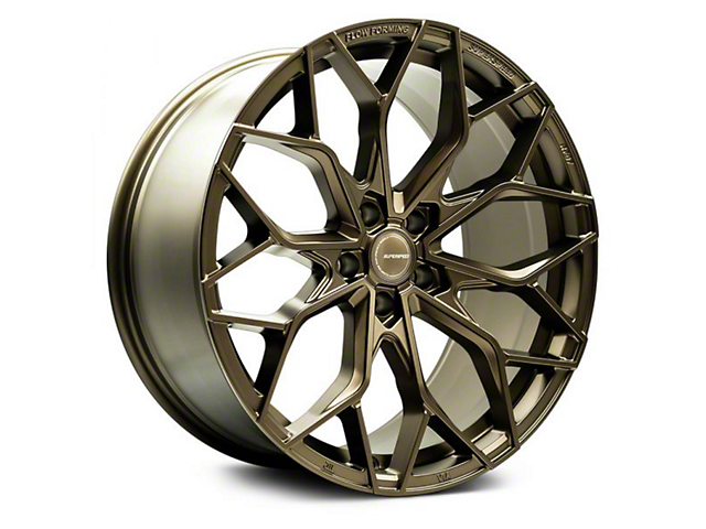 Superspeed Wheels RF07 Satin Bronze Wheel; 20x9 (15-22 Mustang GT, EcoBoost, V6)