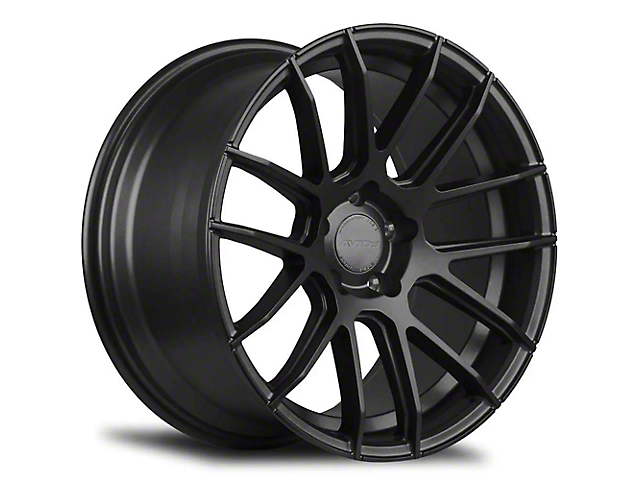 Avid.1 Wheels SL-01 Matte Black Wheel; 18x8.5 (10-14 Mustang Standard GT, V6)
