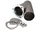 Quick Time Performance 3-Inch Stainless Steel Exhaust Cutout (Universal; Some Adaptation May Be Required)