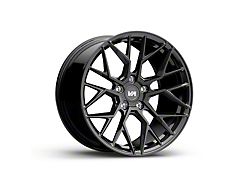 Variant Wheels Radon Gloss Piano Black Wheel; Rear Only; 20x11 (15-22 Mustang, Excluding GT500)