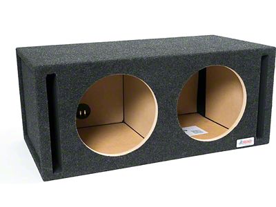 10-Inch Dual Vented Subwoofer Enclosure for JL Audio WX, W0, W1, W3 (Universal; Some Adaptation May Be Required)