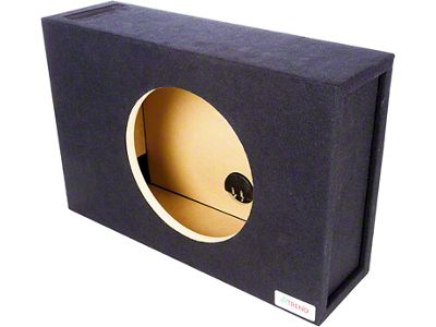 10-Inch Single Shallow Slot Vented Subwoofer Enclosure (Universal; Some Adaptation May Be Required)