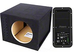 10-Inch Single Vented with 300.1SBA Amp Subwoofer Enclosure (Universal; Some Adaptation May Be Required)
