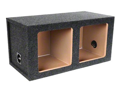 12-Inch Dual Sealed Subwoofer Enclosure for Kicker L5, L9 (Universal; Some Adaptation May Be Required)