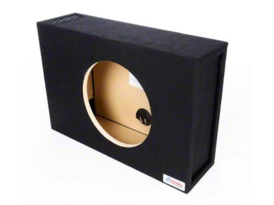12-Inch Single Shallow Mount Vented with 300.1SBA Amp Subwoofer Enclosure (Universal; Some Adaptation May Be Required)