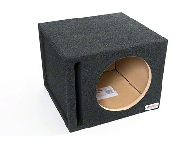 12-Inch Single Vented Subwoofer Enclosure for JL Audio W0, W2 (Universal; Some Adaptation May Be Required)