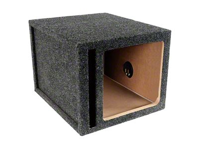 12-Inch Single Vented Subwoofer Enclosure for Kicker L5, L12 (Universal; Some Adaptation May Be Required)