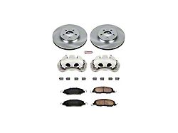 PowerStop OE Replacement Brake Rotor, Pad and Caliper Kit; Front (05-10 Mustang GT)