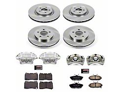 PowerStop OE Replacement Brake Rotor, Pad and Caliper Kit; Front and Rear (11-14 Mustang GT Brembo; 12-13 Mustang BOSS 302)
