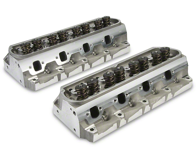 Trick Flow Twisted Wedge Cylinder Heads; 0.600 Lift (79-95 5.0L)