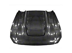 V6R Style Hood; Carbon Fiber (18-22 Mustang GT, EcoBoost)
