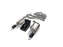 Armytrix Valvetronic Cat-Back Exhaust System with Carbon Fiber Tips (15-17 Mustang GT Fastback)