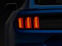 Morimoto XB LED Tail Lights; Black Housing; Clear Lens (15-23 Mustang)
