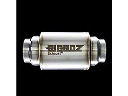 Bigboz Exhaust 5 Performance Muffler; 2.50-Inch Inlet/2.50-Inch Outlet (Universal; Some Adaptation May Be Required)