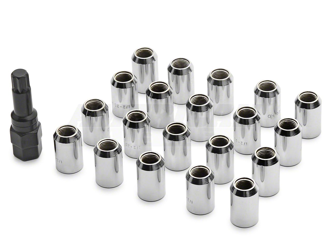 chrome locking lug nuts