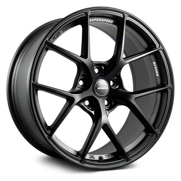 Superspeed Wheels Mustang RF05RR Matte Black Wheel; Rear Only; 20x10.5 ...