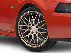 F103 Brushed Bronze Wheel; 19x9; 35mm Offset (99-04 Mustang)