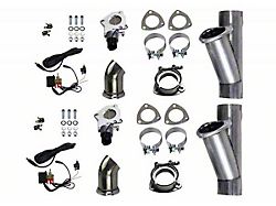 Granatelli Motor Sports Electronic Exhaust Cutout Dual System; 3-Inch Aluminized Steel (Universal; Some Adaptation May Be Required)