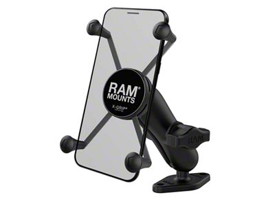 RAM Mounts X-Grip Large Phone Mount with Diamond Base (Universal; Some Adaptation May Be Required)