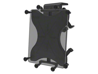 RAM Mounts X-Grip Mount with Glare Shield Clamp Base for 9 to 10-Inch Tablets (Universal; Some Adaptation May Be Required)