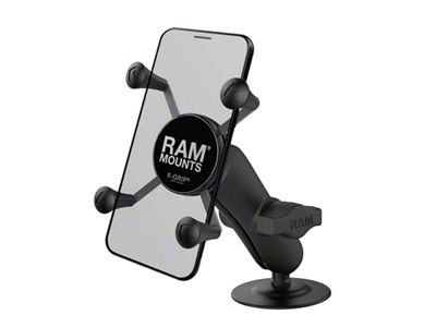 RAM Mounts X-Grip Phone Mount with Flex Adhesive Base (Universal; Some Adaptation May Be Required)