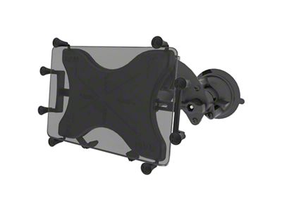 RAM Mounts X-Grip with Twist-Lock Pivot Suction for 9 to 10-Inch Tablets (Universal; Some Adaptation May Be Required)