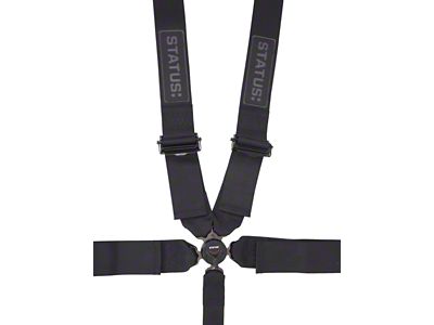 Status: 5-Point Camlock Harness; Black (Universal; Some Adaptation May Be Required)