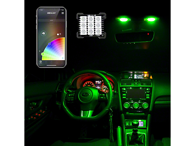XK Glow Smartphone App Dome Light Bulb Kit (Universal; Some Adaptation May Be Required)