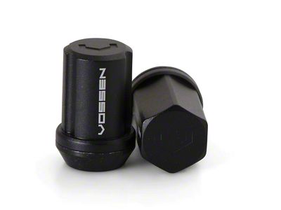 Vossen Black Locking Lut Nuts; M14 x 1.5 (16-24 Titan XD)