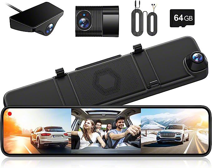 Jeep Rengade Integrated Dash Camera System - 4K Front Camera